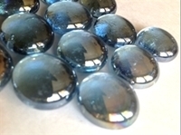 Picture of N12 14MM Light Blue Cathedral Shiny Glass Gems OUT OF STOCK