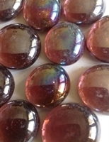 Picture of N13  14MM Grape Cathedral Shiny Glass Gems