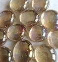 Picture of N24  14MM Peach glass gems