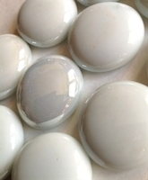 Picture of N67 30MM White Opal Glass Gems
