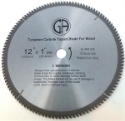 Circular Saw Blade Carbide 12" 120T for WOOD. Suitable for a circular saw, table saw, chopsaw, miter saw, skilsaw, concrete and masonry saw-full view