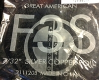 Picture of FF3S  7/32" x 100' Silver Copper Foil 1.25 mil OUT OF STOCK