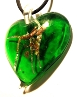 Picture of GP30 Hand Made Murano Fused Glass Jewerly-Heart