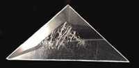 Picture of B334TG  3x3x4.25 Triangle Glue Chip Bevels 