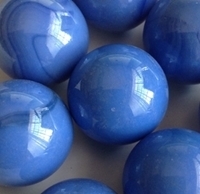 Picture of M262 25MM Opal Blue Shiny Glass Marbles