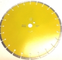 14" laser welded diamond circular saw blade DL14C for Concrete. main view