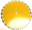 Picture of DW119  16IN Asphalt and Green Concrete Premium series High Speed Diamond Blades for Abrasive Materials