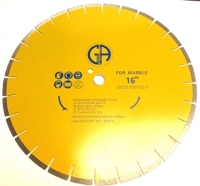 Saw Blade Circular Diamond 16" Segmented Silver Brazed for Marble DW72 main view