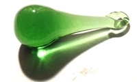 Picture of P124 50mm Green Raindrop Crystals 