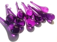 Picture of P135 75mm Purple Raindrop Crystals