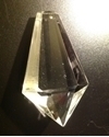 Picture of P44C  76MM  clear Ice Crystal with one mounting hole