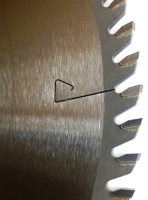 	Circular Saw Blade Carbide 12" 80T for Wood. Suitable for table saw, chopsaw and miter saw - edge view