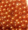 Picture of BD8R3  8mm GOLD round plastic beads
