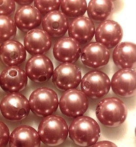 Picture of BD10R13A 10mm LIGHT BROWN round plastic beads