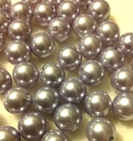 Picture of BD12R12  12mm GRAY round plastic beads