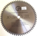 Circular Saw Blade Carbide 12” 60T for Wood with Nails. Suitable for table saw, chopsaw, miter saw - full view