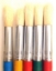 Picture of ART214  bristle hair paint brush 5pc set round style