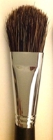 Picture of ART6142  Bristle Hair Paint Brush 3pc Piece Set Flat Style