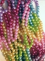 Picture of BD8RRBNK 8MM Rainbow Colors Necklaces 32" - 10pcs