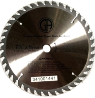 saw blade circular carbide tc441 725in 40t blades for table-chop hand saws full view