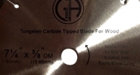 saw blade circular carbide tc441 725in 40t blades for table-chop hand saws-close up