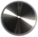 Picture of TC1680NP 16" Industrial Laser Cut Carbide Saw Blade for WOOD with Nails, 80 Tooth