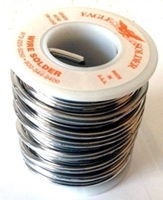 Picture of SE60 Eagle Solder 60/40 Solder 1/8" solid wire for stained glass