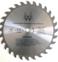 aw Blade Circular Carbide -TC1028n 10in-28T- for table chop miter & skilsaws-full view