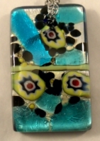 Picture of GP47 Fused Glass Pendant - Rectangle