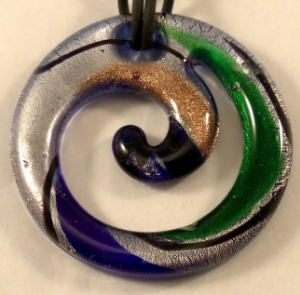 Picture of GP23-3 Hand Made Fused Glass Jewerly