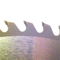 saw blade TC606N 16in 60T for table chop and miter saw-tooth-closeup-view