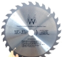 Saw Blade Circular Carbide TC1028N-1 10" 28T for table chop miter & skilsaw-full view