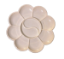Picture of ART117  flower type plastic palette with 8 wells white 5in 
