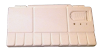 Picture of ART130  combination Receptacle and flat plastic palette, 8x4 