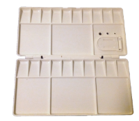 Picture of ART130  combination Receptacle and flat plastic palette, 8x4 