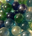 Picture of MN10 5/8" Multi-Colored Transparent Marbles