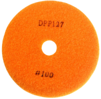 Picture of DPP127  5IN Diamond Polishing Pad WET - 100 GRIT