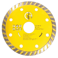 Saw Blade Circular Diamond 4" Turbo Sintered db3757 for stone,tile,marble,brick,granite,cement.  Suitable for miter,table and skil saw